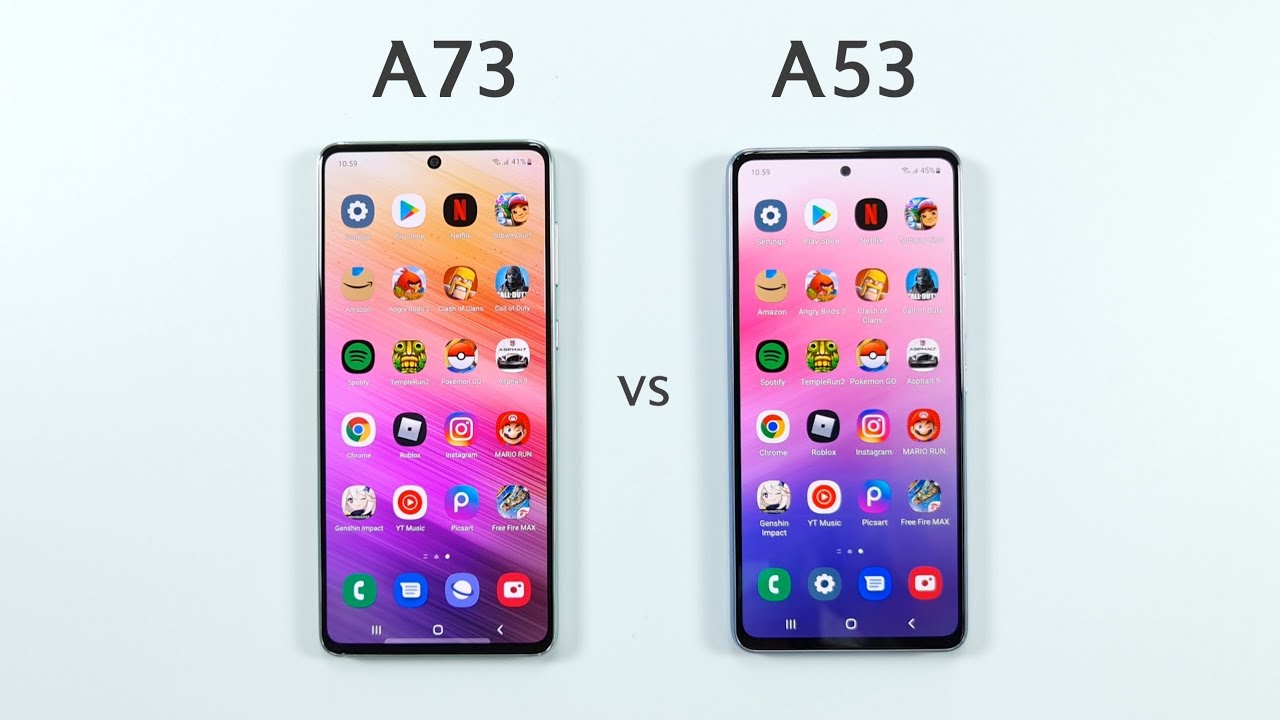 So sánh Galaxy A53 5G và Galaxy A73 5G