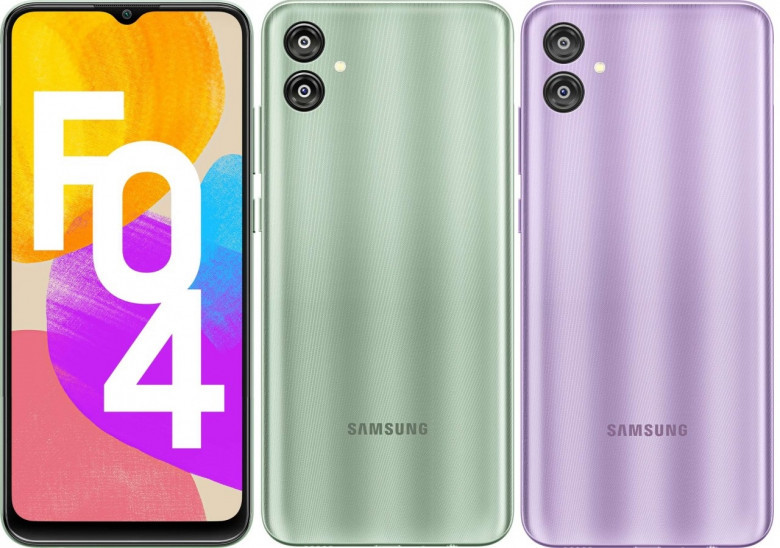 Điện thoại Samsung Galaxy F04 chính thức ra mắt