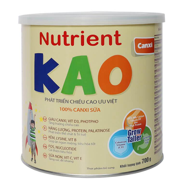 sua tang chieu cao Nutrient Kao