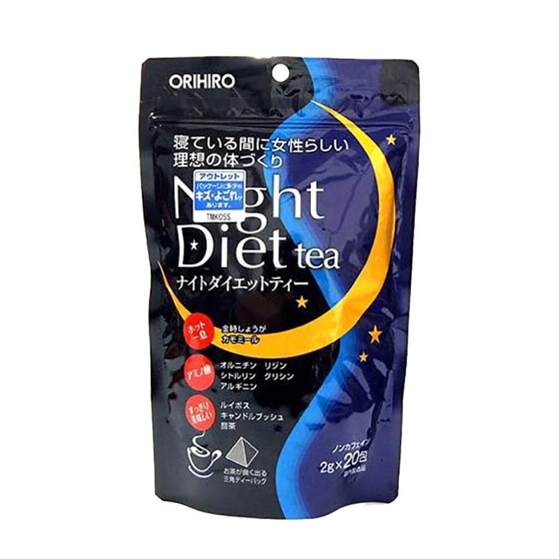 Orihiro Night diet tea tra giam can