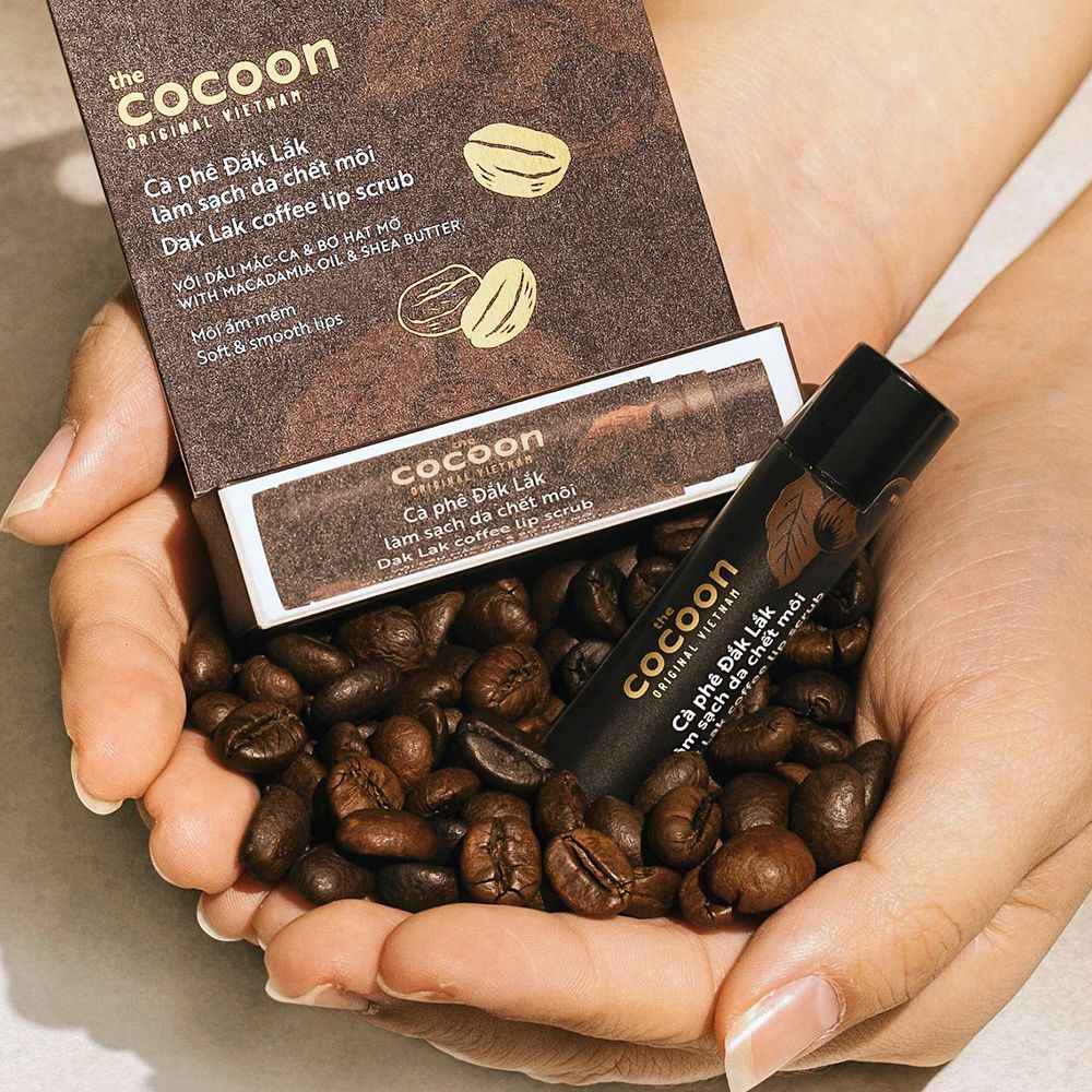 The Cocoon DakLak Coffee Lip Scrub