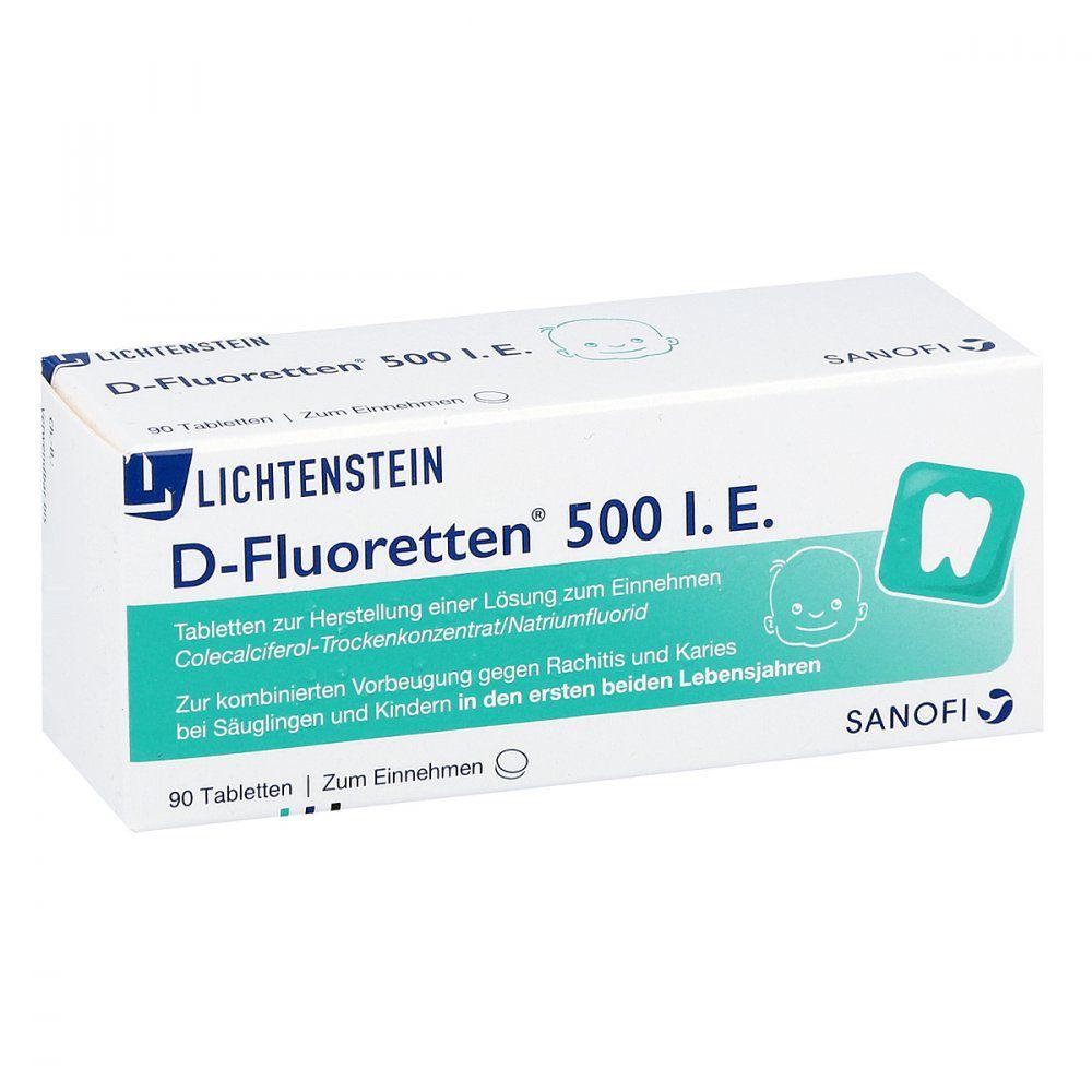 Vitamin D Fluoretten 500 IE