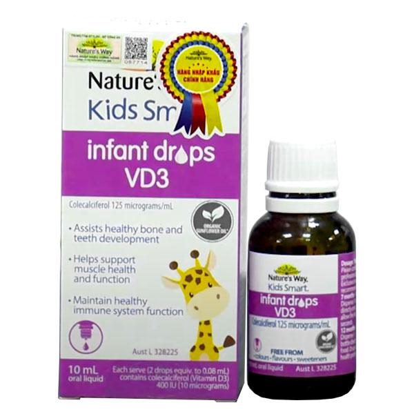 Natures Way Kids Smart Infant Drops Vitamin D3