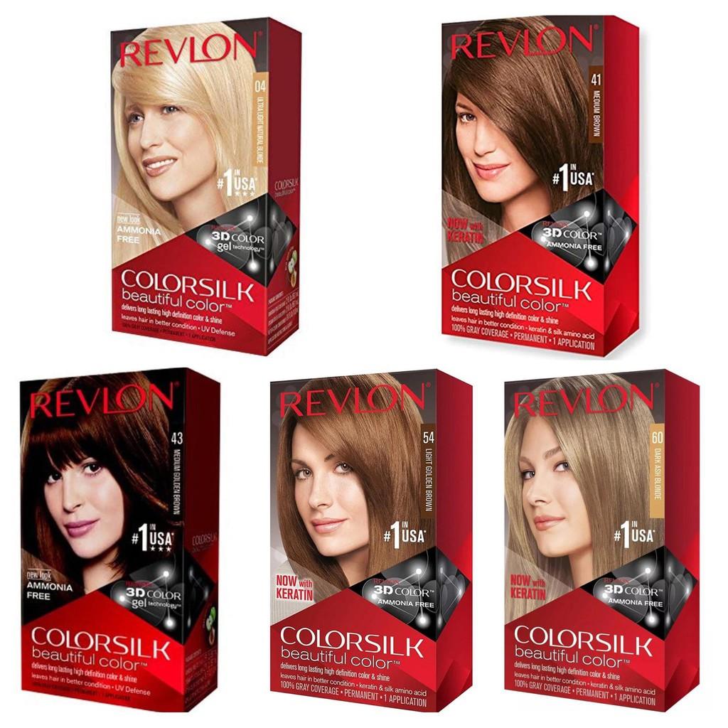 Thuoc nhuom toc Revlon Colorsilk 3D