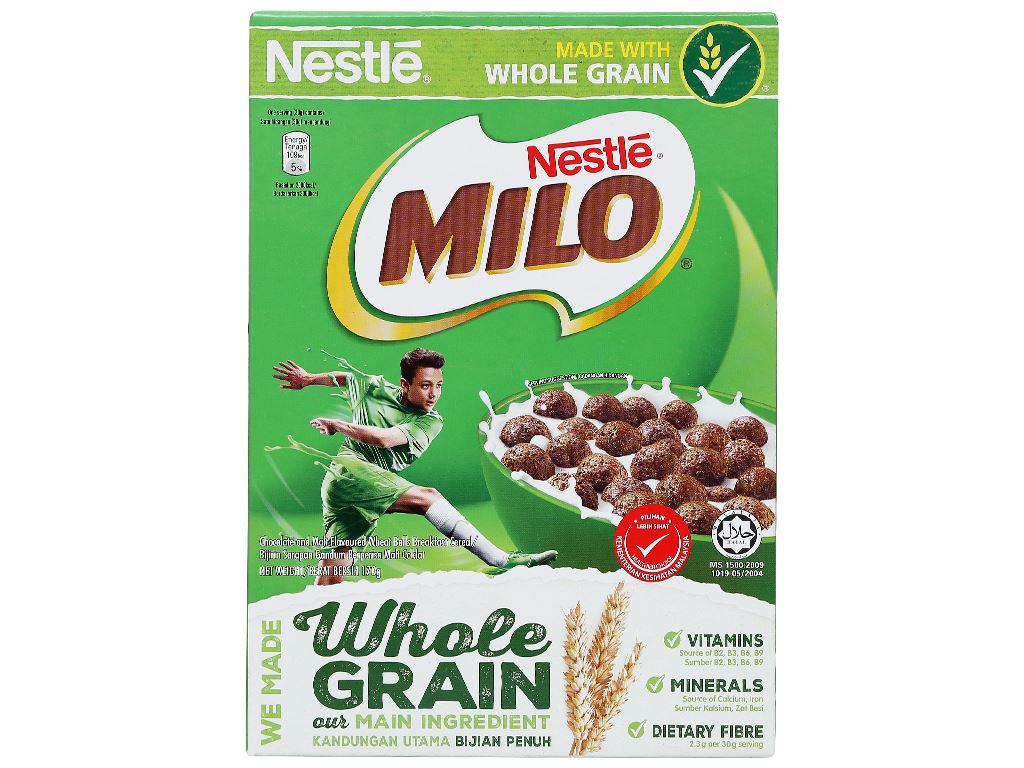 Ngu coc an sang Milo Nestle