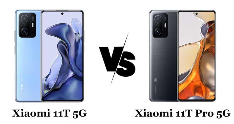 Điện thoại Xiaomi 11T 5G và điện thoại Xiaomi 11T Pro 5G