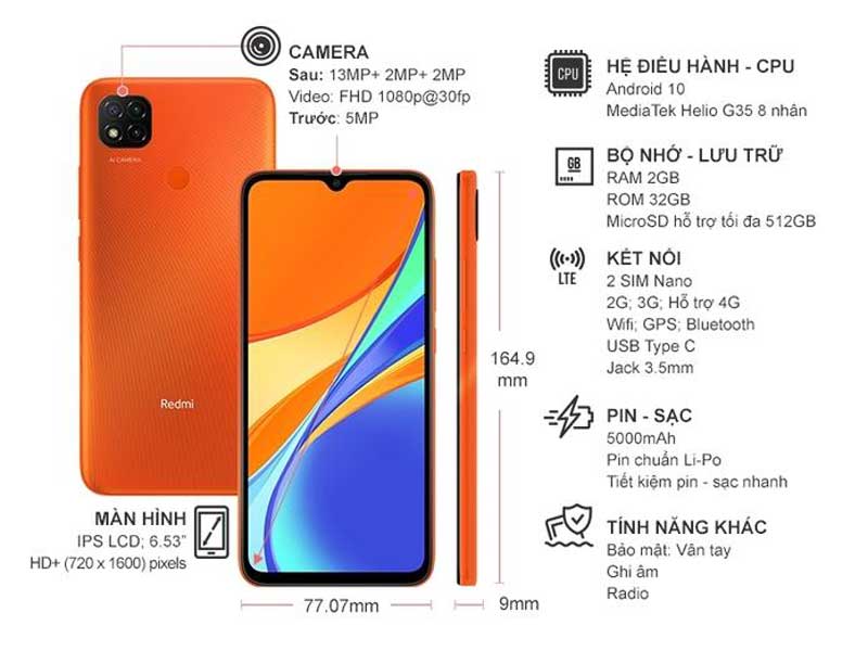 Xiaomi Redmi 9C