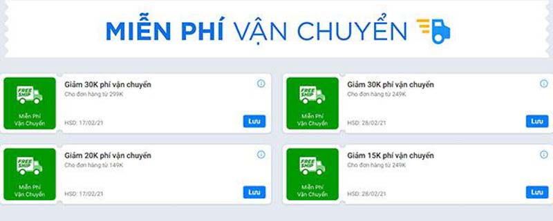 Cách lấy mã giảm giá miễn phí vận chuyển ngay trên web Tiki.vn