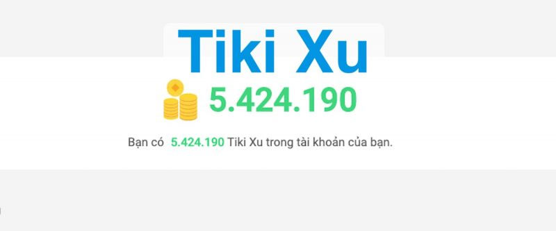 Về cơ bản, Tiki Xu là một đơn vị tiền tệ khác của Tiki.vn