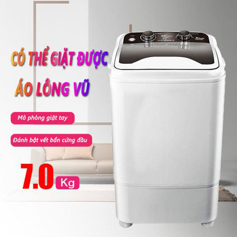 Công suất giặt từ 4 - 8 kg