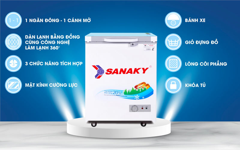 Tủ đông Sanaky VH-1599HYKD