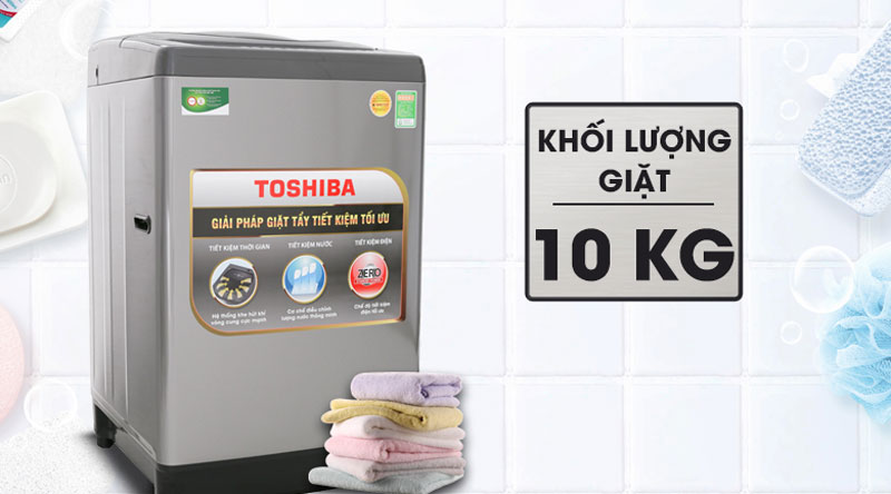 Máy giặt tầm 6 triệu Toshiba H1100GV SM