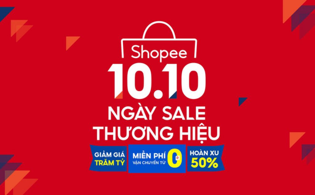 Siêu Sale Shopee 10.10 - Voucher Giảm Giá Đến 1.2 Triệu