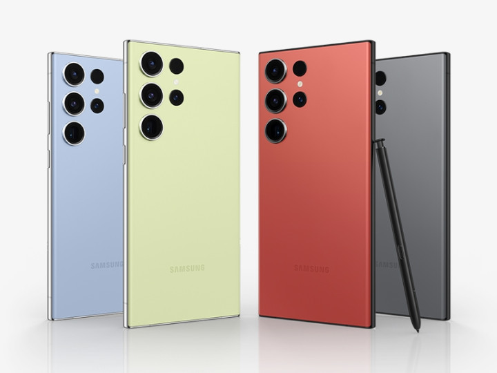 4 phiên bản màu độc quyền của Galaxy S23 Ultra trên Samsung.com.